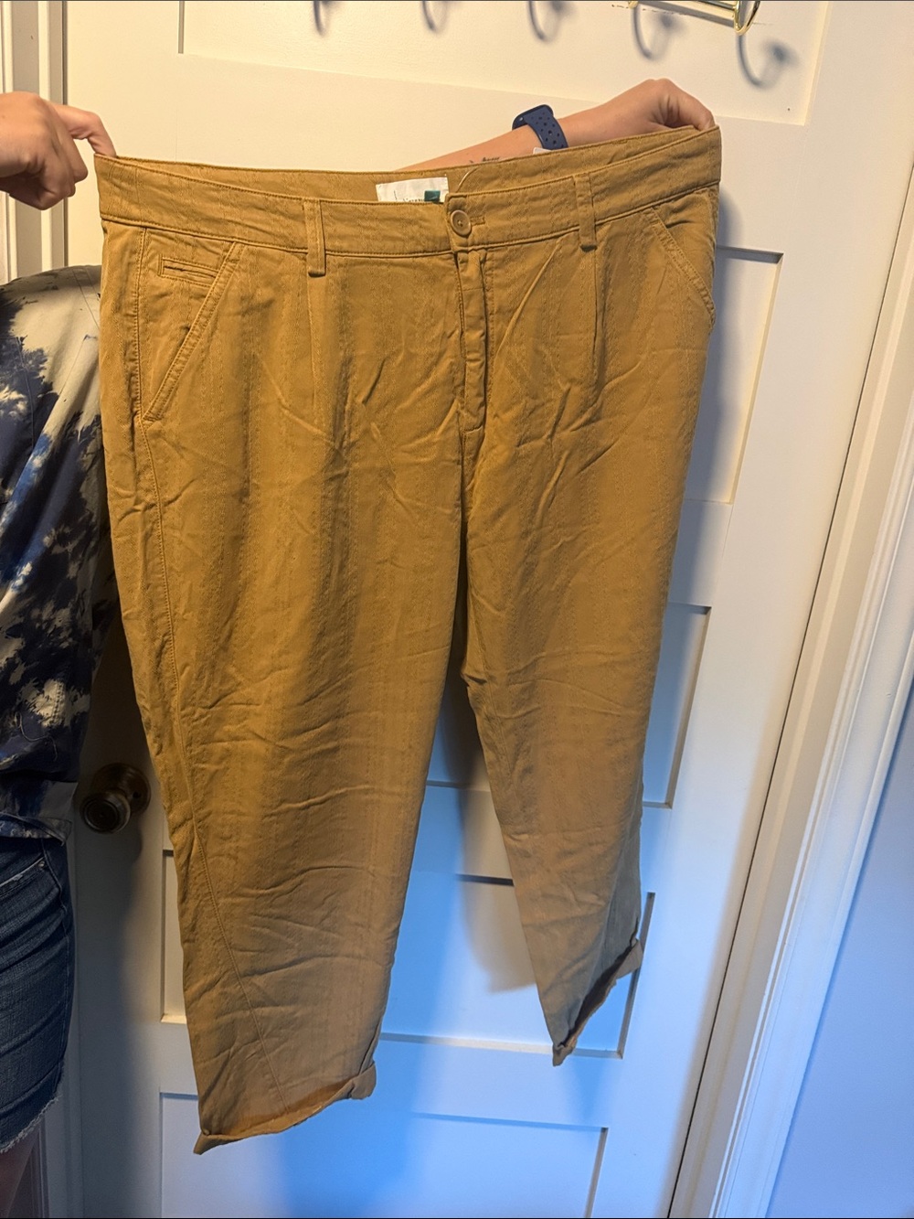 Anthropologie Women's Casual Chino Pants in Khaki NWT